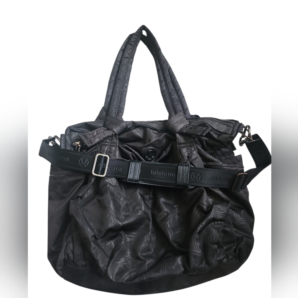 lululemon athletica Black Duffel Bag